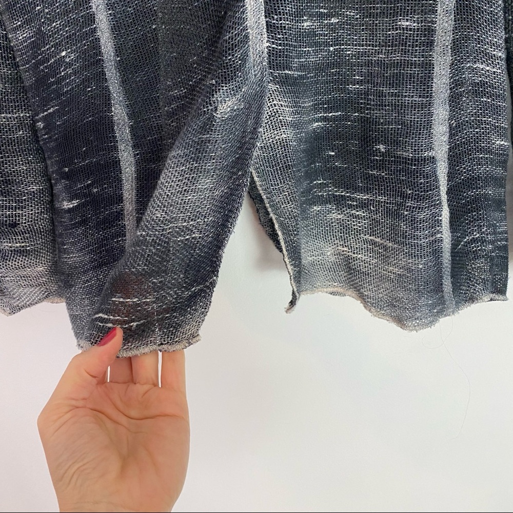 Avant Toi Washed Effect Knit Linen Flax Luxury Blazer Light Weight Men’s Small - Picture 9 of 16